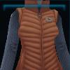 Orange Winter vest