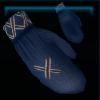 Dark blue mittens
