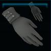 Gray elite gloves