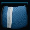 Blue Jorvik saddle pad