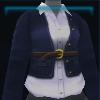 Dark blue school cardigan