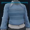 Blue pro sweater