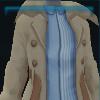 Brown city trench coat