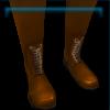 Orange arena boots