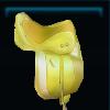 Yellow senior saddle