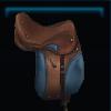Brown athletic saddle