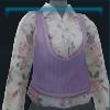 Purple shabby chic shirt