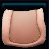 Pink beach saddle pad
