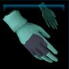 Green stable gloves