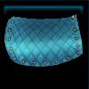 Blue Summer saddle pad