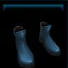 Blue retail boots