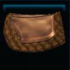 Brown Bobcat saddle pad