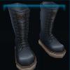 Black riding instructor boots