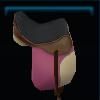 Cerise champion saddle