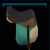 Green champion saddle