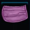 Purple riding instructor saddle pad