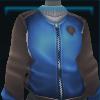 Blue athletic jacket