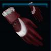 Burgundy storm gloves