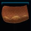 Brown parade saddle pad