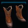 Brown windproof boots