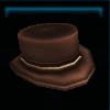 Brown western hat
