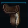 Brown hurricane saddle