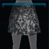 Gray woolen skirt