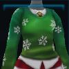 Green Mrs. Claus dress