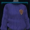 Purple knitted cotton sweater