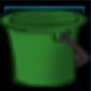 A green bucket