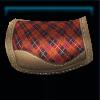 Brown hiking saddle pad