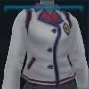 White cross-country riding jacket