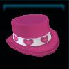 Pink Valentine's hat
