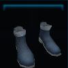Blue walking boots