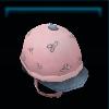 Pink recreation helmet