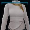 White satin top