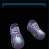 Purple walking shoes