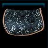 Speckled western saddle pad