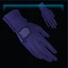 Purple riding gloves