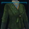 Moss green Spring wrap cardigan