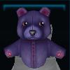 Purple teddy