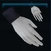 White Fortuna gloves