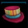 Striped Easter hat