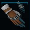 Brown coastal gloves