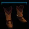 Brown farm boots