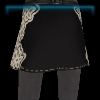 Black farm skirt