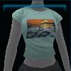 Turquoise Summer breeze t-shirt