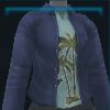 Blue deep-sea jacket