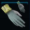 Blue deep sea gloves