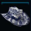 Blue deep sea hat
